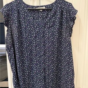 Women’s large fun to fun floral blouse